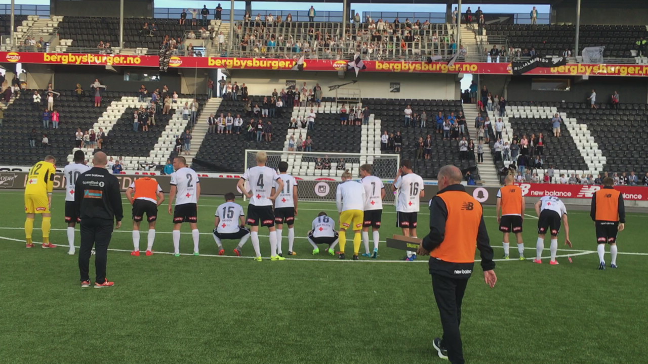 Etter kampen Odd - Ballymena